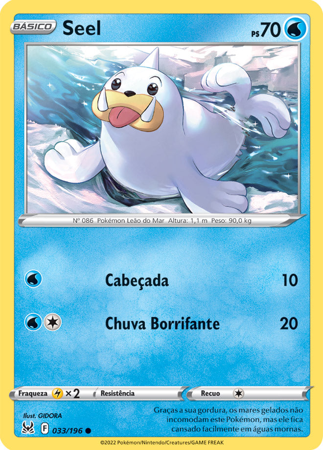 Seel - Pokémon TCG - MoxLand