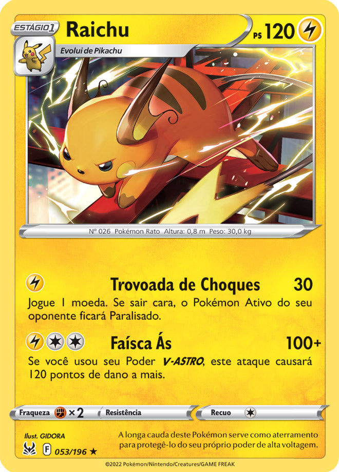 Raichu - Pokémon TCG - MoxLand