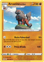 Arcanine de Hisui - Pokémon TCG - MoxLand