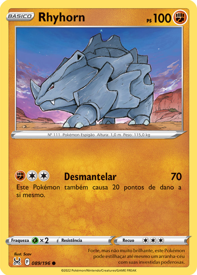 Rhyhorn - Pokémon TCG - MoxLand