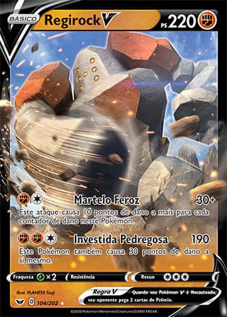 Regirock V - Pokémon TCG - MoxLand