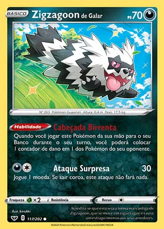 Zigzagoon de Galar - Pokémon TCG - MoxLand