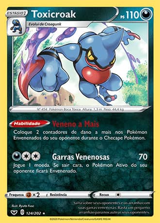 Toxicroak - Pokémon TCG - MoxLand