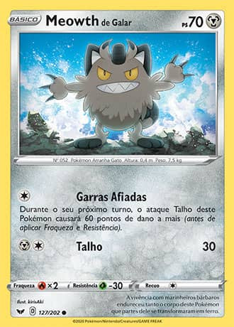 Meowth de Galar - Pokémon TCG - MoxLand