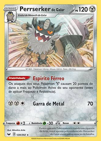 Perrserker de Galar - Pokémon TCG - MoxLand