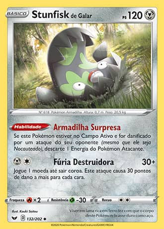 Stunfisk de Galar - Pokémon TCG - MoxLand