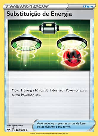 Substituição de Energia - Pokémon TCG - MoxLand