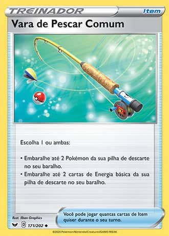 Vara de Pescar Comum - Pokémon TCG - MoxLand