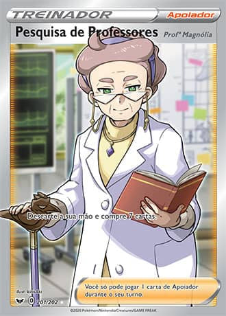 Pesquisa de Professores - Pokémon TCG - MoxLand