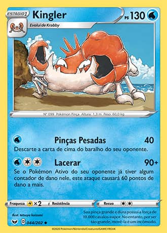 Kingler - Pokémon TCG - MoxLand