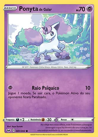 Ponyta de Galar - Pokémon TCG - MoxLand