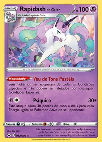 Rapidash de Galar - Pokémon TCG - MoxLand