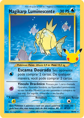 Magikarp Luminescente - Pokémon TCG - MoxLand