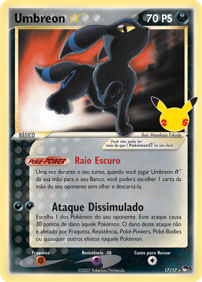 Umbreon Star - Pokémon TCG - MoxLand