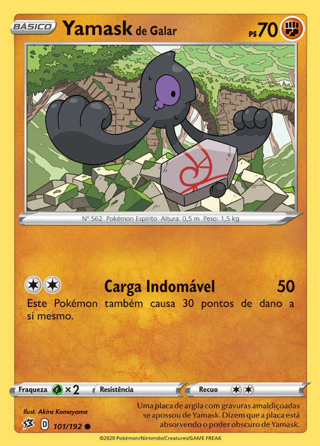 Yamask de Galar - Pokémon TCG - MoxLand