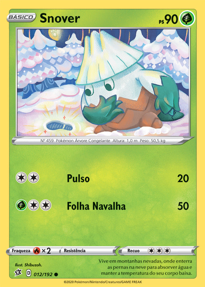 Snover - Pokémon TCG - MoxLand