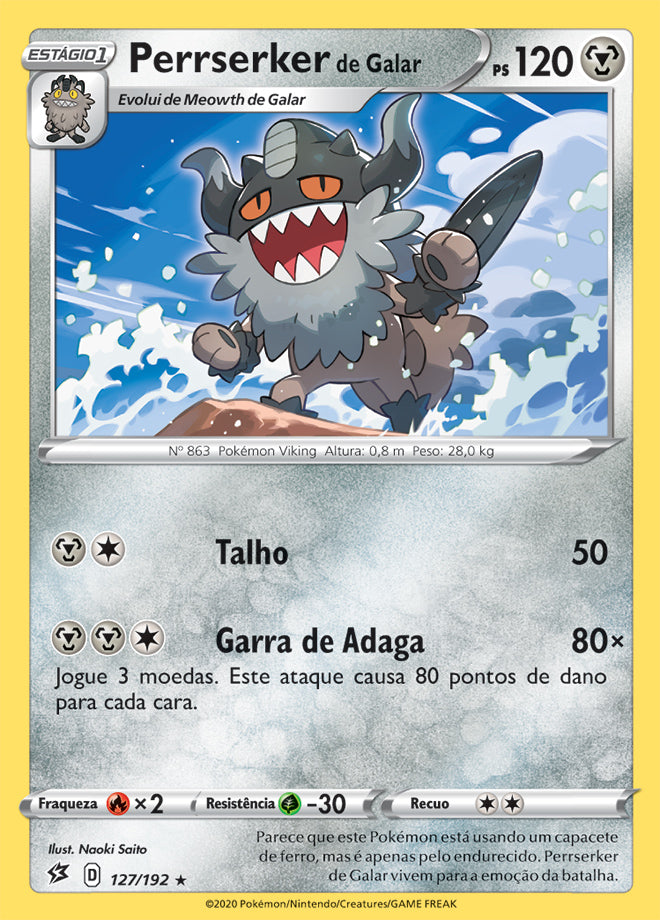 Perrserker de Galar - Pokémon TCG - MoxLand