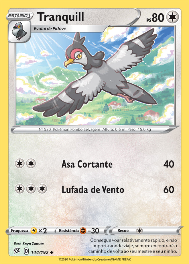 Tranquill - Pokémon TCG - MoxLand