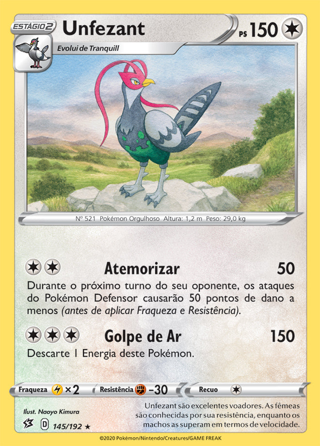 Unfezant - Pokémon TCG - MoxLand