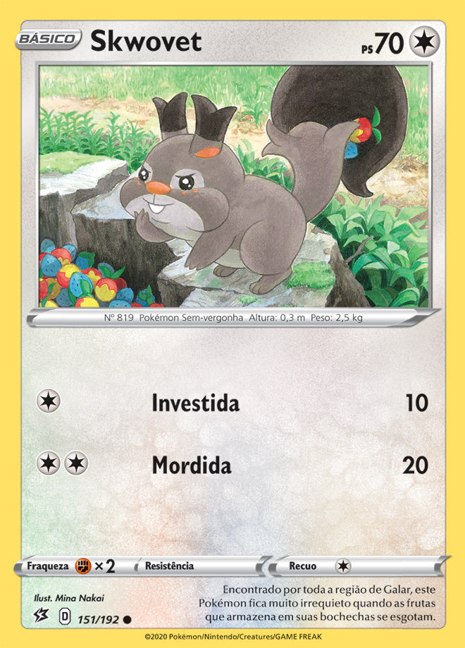 Skwovet - Pokémon TCG - MoxLand