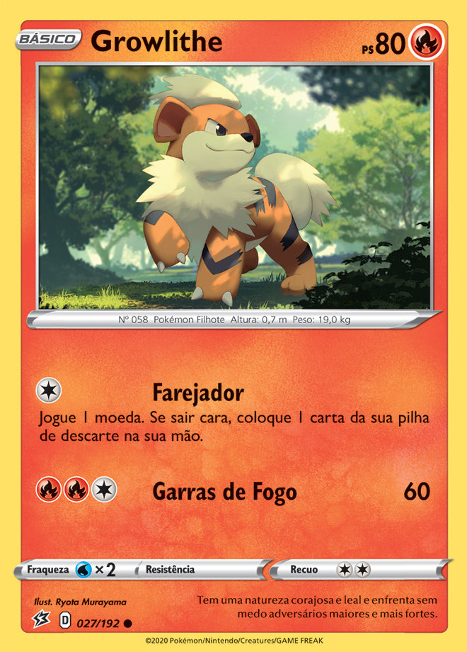 Growlithe - Pokémon TCG - MoxLand