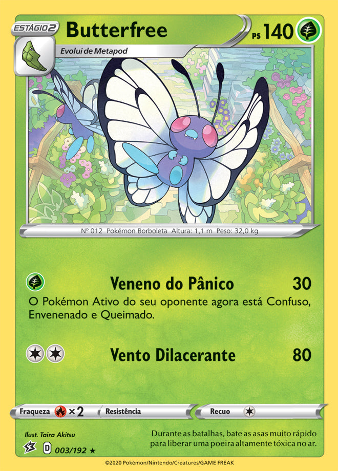 Butterfree - Pokémon TCG - MoxLand