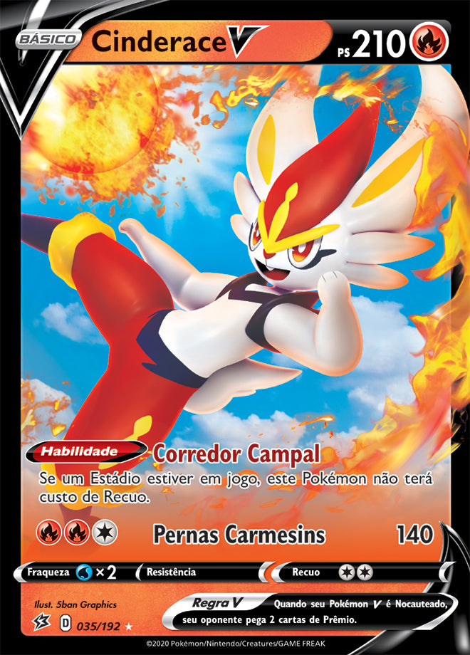 Cinderace V - Pokémon TCG - MoxLand