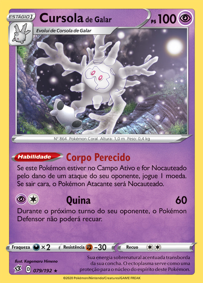 Cursola de Galar - Pokémon TCG - MoxLand