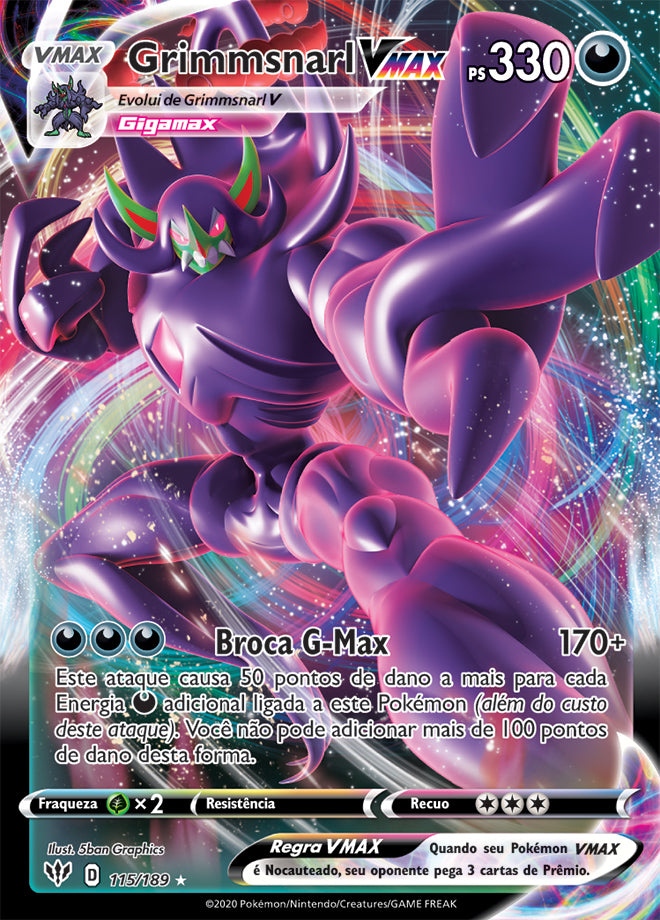 Grimmsnarl VMAX - Pokémon TCG - MoxLand