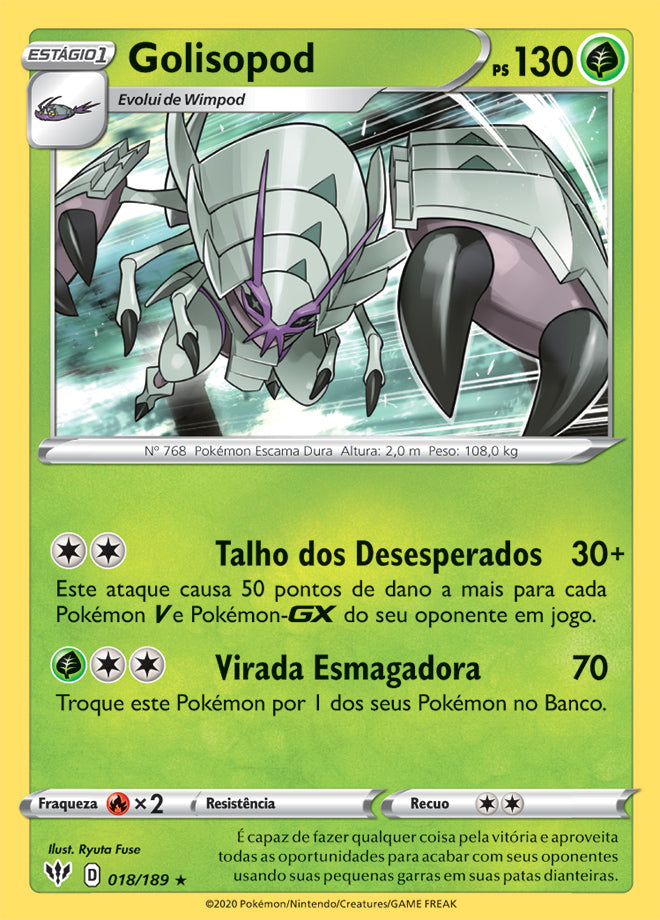 Golisopod - Pokémon TCG - MoxLand