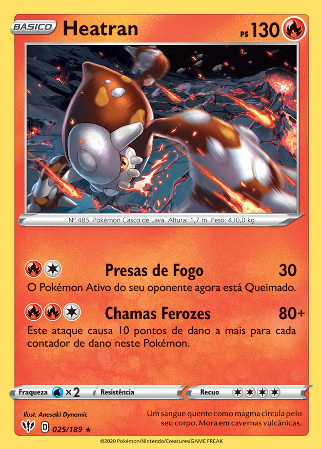 Heatran - Pokémon TCG - MoxLand