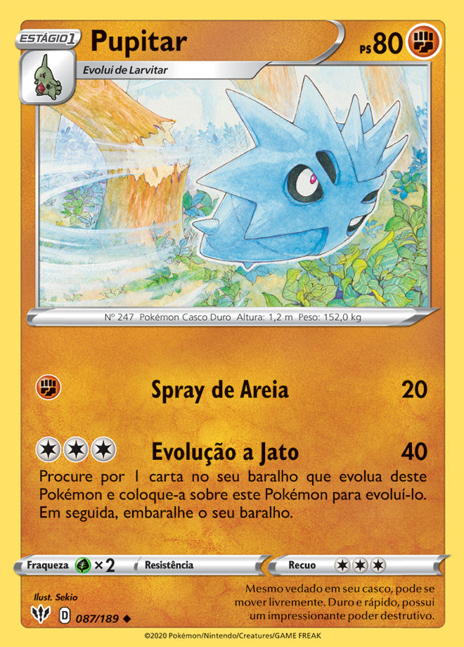 Pupitar - Pokémon TCG - MoxLand