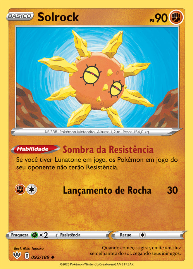 Solrock - Pokémon TCG - MoxLand