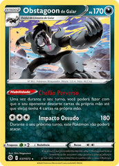 Obstagoon de Galar - Pokémon TCG - MoxLand