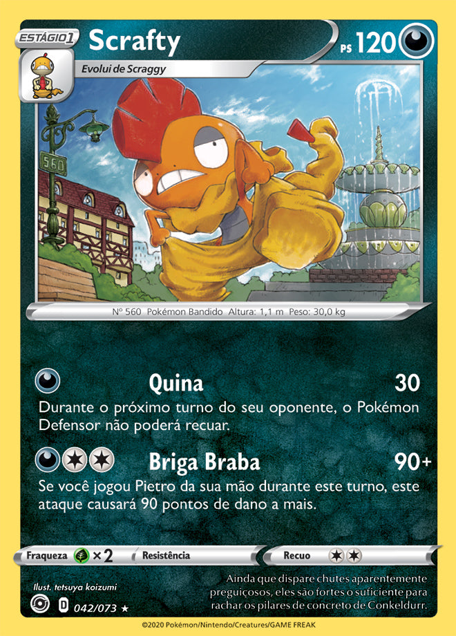 Scrafty - Pokémon TCG - MoxLand