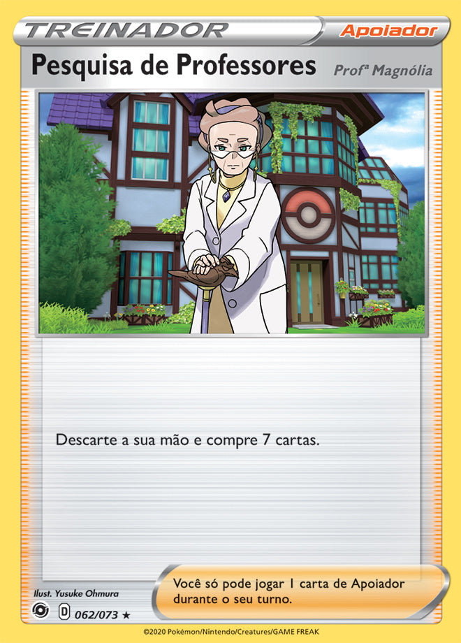 Pesquisa de Professores - Pokémon TCG - MoxLand