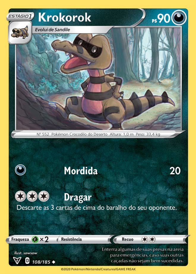 Krokorok - Pokémon TCG - MoxLand