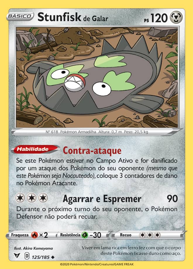 Stunfisk de Galar - Pokémon TCG - MoxLand