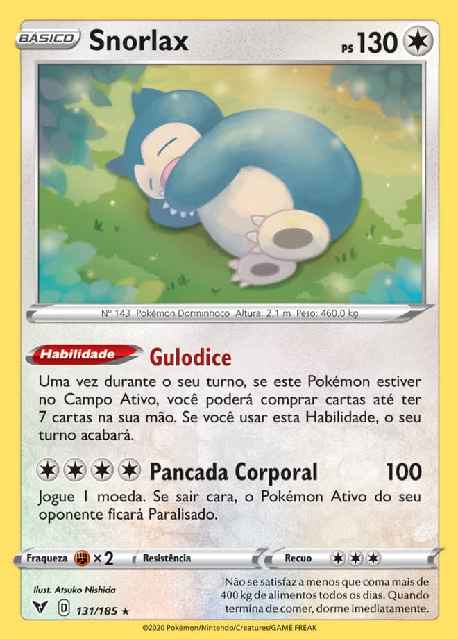 Snorlax - Pokémon TCG - MoxLand