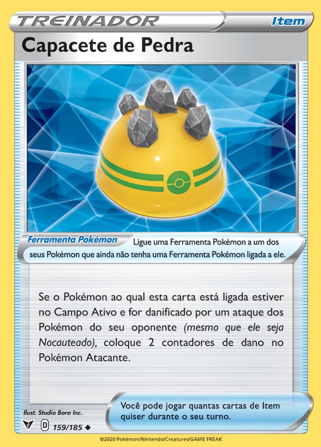 Capacete de Pedra - Pokémon TCG - MoxLand