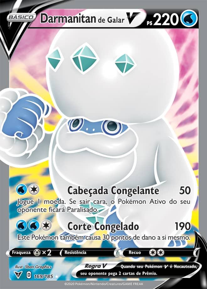 Darmanitan de Galar V - Pokémon TCG - MoxLand