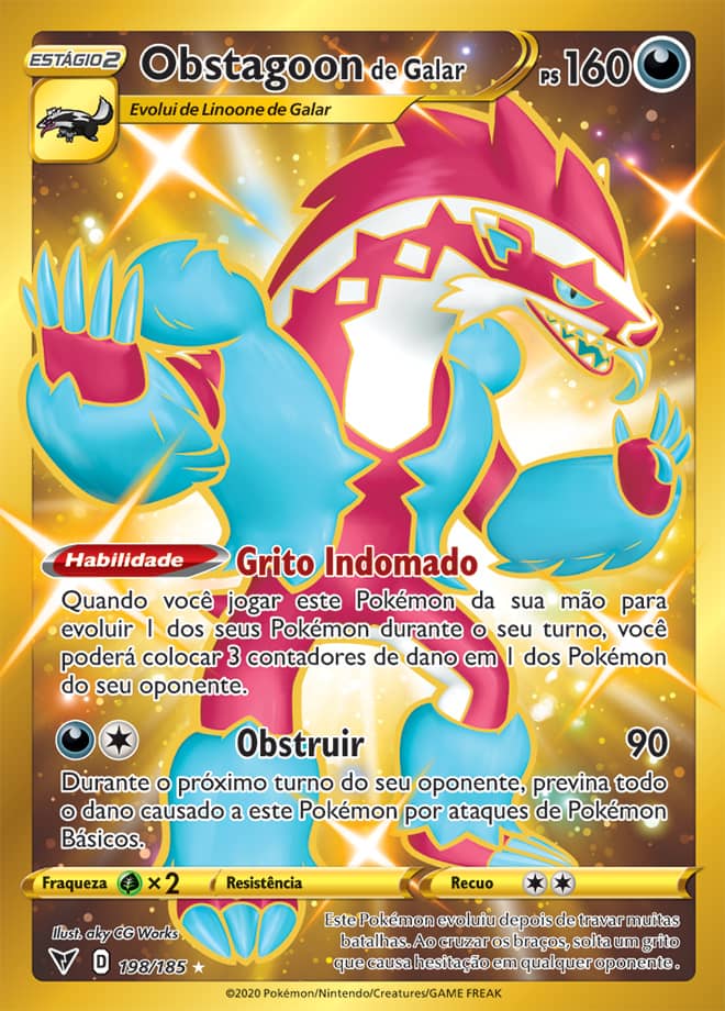 Obstagoon de Galar - Pokémon TCG - MoxLand