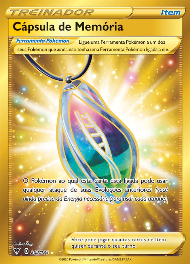 Cápsula de Memória - Pokémon TCG - MoxLand