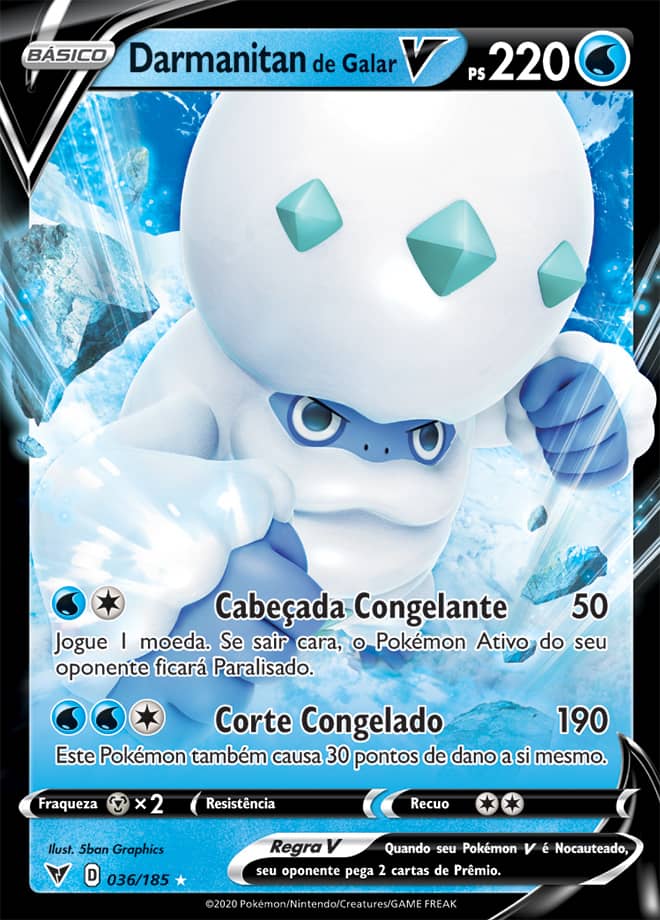 Darmanitan de Galar V - Pokémon TCG - MoxLand