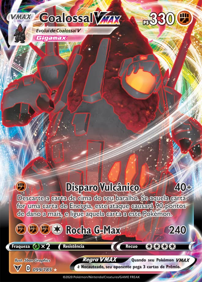 Coalossal VMAX - Pokémon TCG - MoxLand