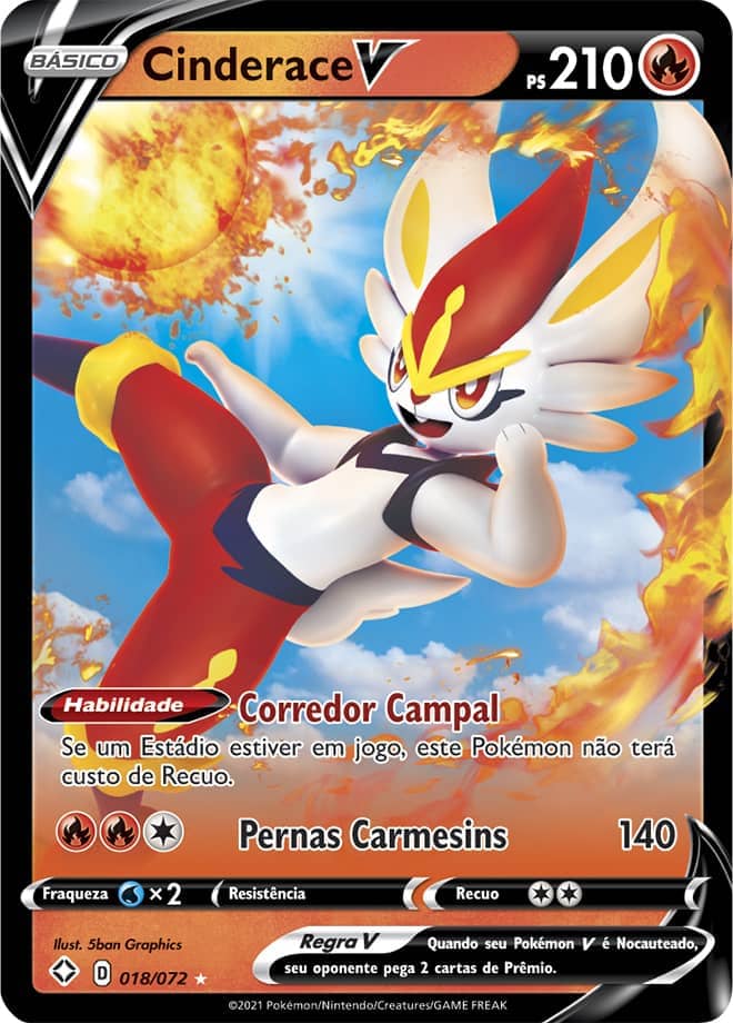 Cinderace V - Pokémon TCG - MoxLand