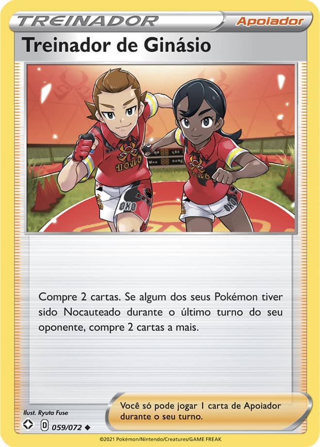 Treinador de Ginásio - Pokémon TCG - MoxLand