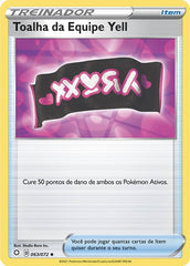 Toalha da Equipe Yell - Pokémon TCG - MoxLand