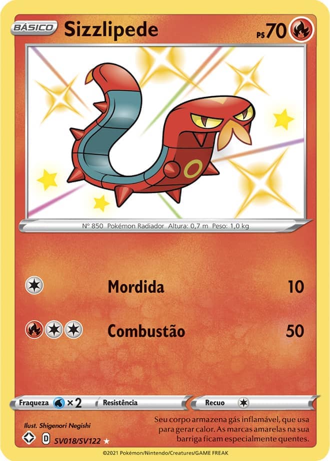 Sizzlipede - Pokémon TCG - MoxLand