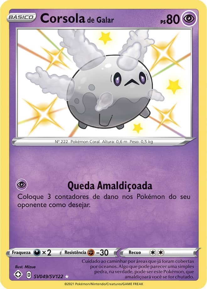 Corsola de Galar - Pokémon TCG - MoxLand